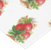 Vintage Kirschen Kurzer Tischläufer (Ecke)