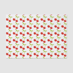 Vintage Kirschillustration Seidenpapier