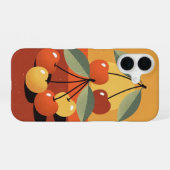 Vintage-Kirschstillleben iPhone 16 Hülle (Rückseite (Horizontal))