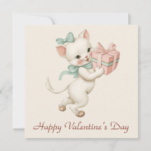 Vintage-Kitchen-Geschenk Valentinstag Karte