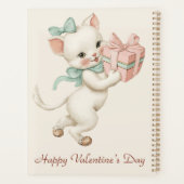 Vintage-Kitchen-Geschenk Valentinstag Planer (Rückseite)