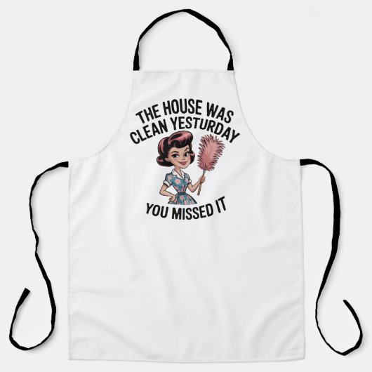 Vintage Kitchen Humor  Schürze (Vorderseite)