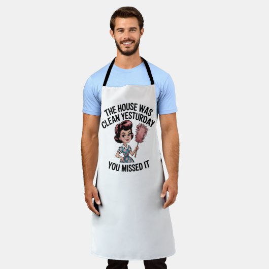 Vintage Kitchen Humor  Schürze (Getragen)