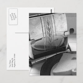 Vintage Kitchen Toaster Editble Return Address Postkarte