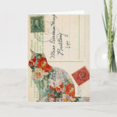 Vintage Kitchenette Digitale Kunst, Geburtstag Karte (Vorderseite)