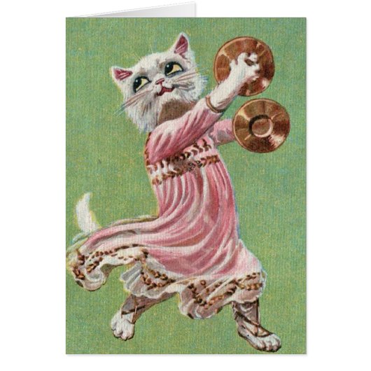 Vintage - Kitty Kat Harems-Tänzerin, (Vorne)
