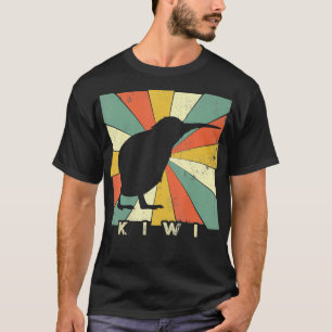 Vintage Kiwi-Vogelliebhaber Retro-Stil Tier T-Shirt