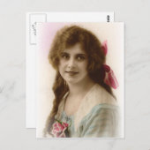 Vintage Klappenklappen (528) Postkarte (Vorne/Hinten)