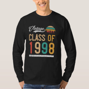 Vintage Klasse der Hochschule oder Uni 1998 Gradu T-Shirt