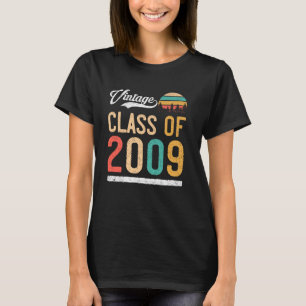 Vintage Klasse der Hochschule oder Uni 2009 Gradu T-Shirt