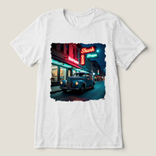 Vintage-Klassiker aus den 1940er Jahren unter Neon Tri-Blend Shirt