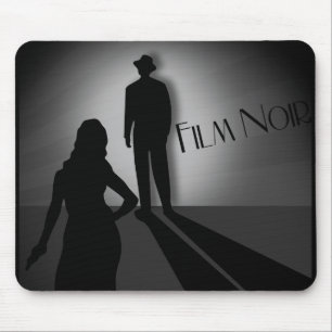 vintage Klassiker Film noir Mousepad