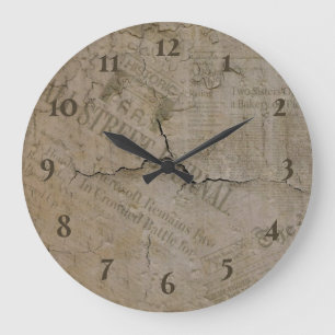 Vintage-Klassiker Große Wanduhr