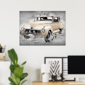 Vintage Klassiker Hudson Commodore Auto Poster (Heimbüro)