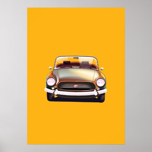 Vintage-Klassiker Poster (Vorne)
