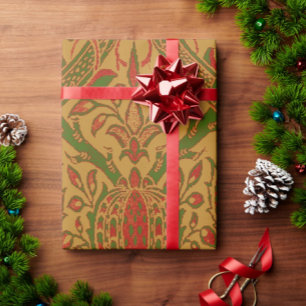 Vintage Klassiker William Morris Weihnachten Geschenkpapier