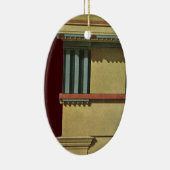 Vintage klassische Architektur, Temple Entablature Keramikornament (Rechts)