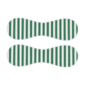 Vintage, klassische Flasche, grün und weiß Streife Baseball (Paneele)