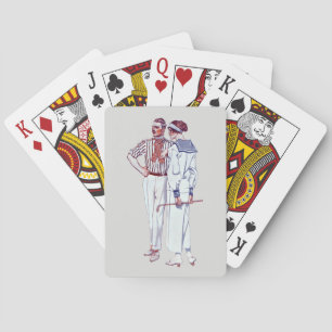 Vintage Klassische Golfspielkarten Spielkarten