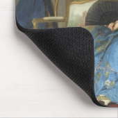 Vintage klassische Malerei mit Sassy Girl Mousepad (Ecke)