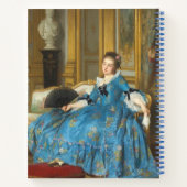 Vintage klassische Malerei mit Sassy Girl Notizblock (Rückseite)