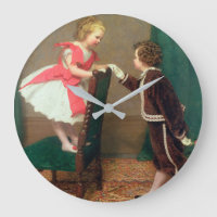 Vintage klassische Malerei mit Viktorianischen Kin