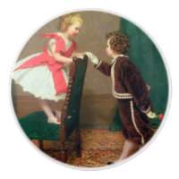 Vintage klassische Malerei mit Viktorianischen Kin