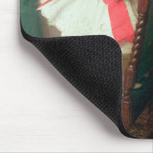 Vintage klassische Malerei mit Viktorianischen Kin Mousepad (Ecke)