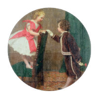 Vintage klassische Malerei mit Viktorianischen Kin