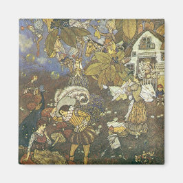 Vintage klassische Storybook-Charaktere, Edmund Du Magnet