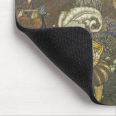 Vintage klassische Storybook-Charaktere, Edmund Du Mousepad (Ecke)