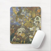Vintage klassische Storybook-Charaktere, Edmund Du Mousepad (Mit Mouse)
