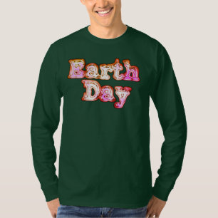 Vintage Klassische Zeitlose Sammlung des Earth Day T-Shirt