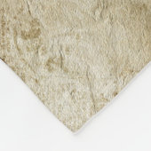 Vintage Klassisches Pariser Design Fleecedecke (Ecke)