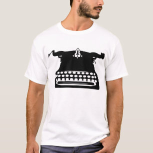 vintage klassisches Schreibmaschinen Tshirt Tee