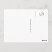 Vintage Klaviertasten Postkarte (Rückseite)