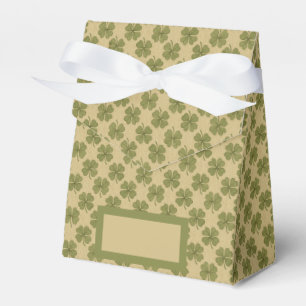 Vintage, Kleeblatt St. Patrick's Day Geschenkschachtel