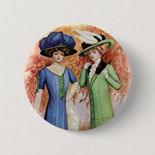 Vintage Kleider Button (Vorderseite)
