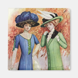 Vintage Kleider Magnet