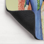 Vintage Kleider Mousepad (Ecke)
