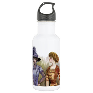Vintage Kleider Trinkflasche