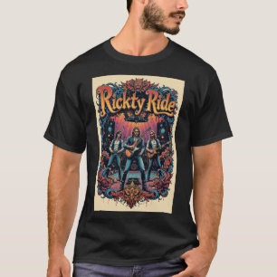 Vintage Kleidung Grafik Konzert Wackelige Fahrt T-Shirt