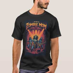 Vintage Kleidung Grafik Konzert Zombie Mama T-Shirt