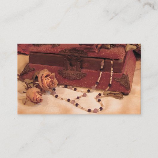 Vintage Kleidung Visitenkarte (Vorderseite)