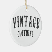 Vintage Kleidung Weihnachtsschmuck (Rechts)