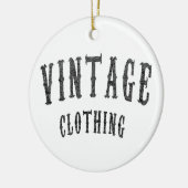 Vintage Kleidung Weihnachtsschmuck (Links)