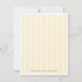 Vintage kleine Vogel-Baby-Dusche Einladung (Rückseite)