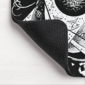 Vintage kleine Welten VI - Kandinsky Kunst Mousepad (Ecke)