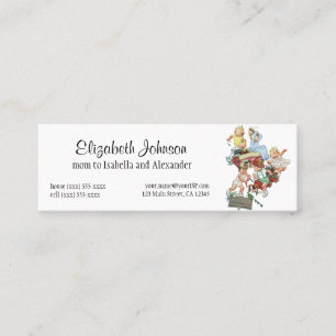 Vintage Kleinkinder spielen mit Feuerwehrfahrzeuge Telefonnummerkarte