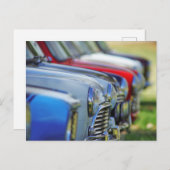 Vintage Kleinwagen Postkarte (Vorne/Hinten)